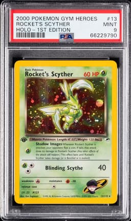 #13 ROCKET'S SCYTHER