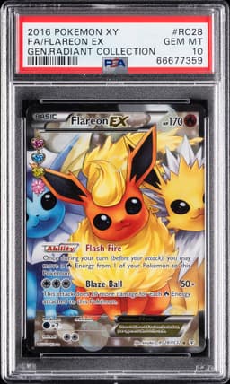 #RC28 FULL ART/FLAREON EX