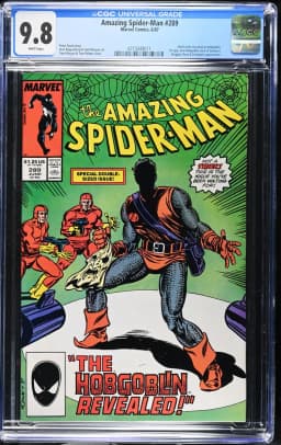 1987 Amazing Spider-Man #289 CGC 9.8 Marvel Comics