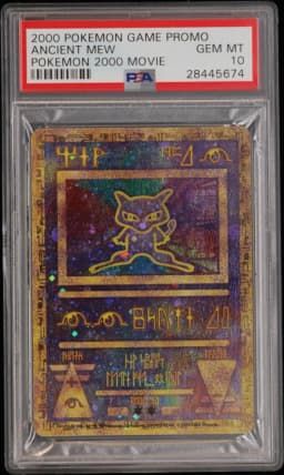 2000 #NA Ancient Mew PSA 10 Game Movie