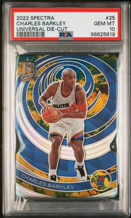 2022 #25 Charles Barkley PSA 10 Panini Spectra