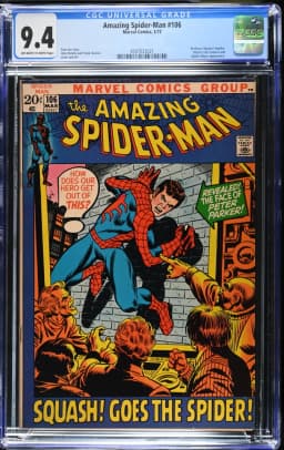 1972 Amazing Spider-Man #106 CGC 9.4 Marvel Comics