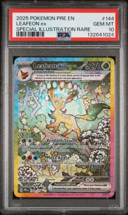 2025 #144 Leafeon EX PSA 10 Pre EN-Prismatic Evolutions