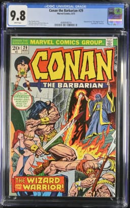 1973 #NA 1973 Conan the Barbarian #29 CGC 9.8 Marvel Comics CGC 9.8