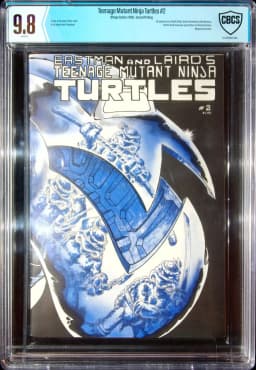 1985 Teenage Mutant Ninja Turtles #2 CBCS 9.8 Mirage Studios
