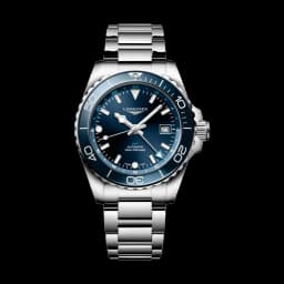 Longines HydroConquest GMT 41mm - Blue on Bracelet