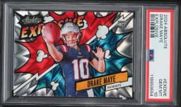 2024 #EXDME Drake Maye PSA 10 Panini Absolute Explosive Football