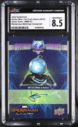 2019 #MM-GJ Jake Gyllenhaal CGC 8.5 Spider-Man: Far From Home - English