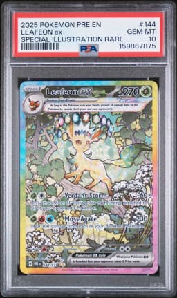 2025 #144 Leafeon EX PSA 10 Pre EN-Prismatic Evolutions