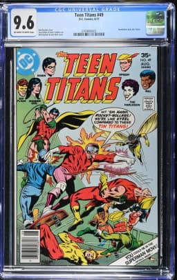 1977 Teen Titans #49 CGC 9.6 DC Comics
