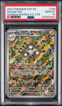 2024 #159 Magneton PSA 10 Svp EN-SV Black Star Promo Pokemon