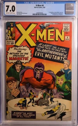 1964 #NA 1964 X-Men #4 CGC 7.0 Marvel Comics CGC 7