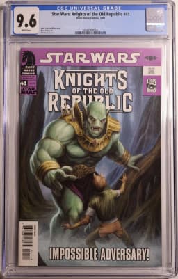 2009 #NA 2009 Star Wars: Knights of the Old Republic #41 CGC 9.6 Dark Horse Comics CGC 9.6