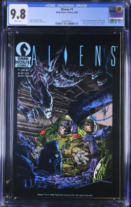 1988 #NA 1988 Aliens #1 CGC 9.8 Dark Horse Comics CGC 9.8