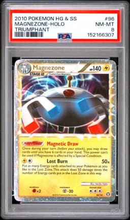2010 #96 Magnezone-Holo PSA 8 Heartgold & Soulsilver Triumphant