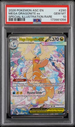 2026 #290 Mega Dragonite EX PSA 10 Asc EN-Ascended Heroes