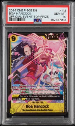 2026 #112 Boa Hancock PSA 10 One Piece Promos