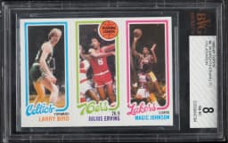 1980 #NA Scoring Leader BGS 8 Topps Basketball