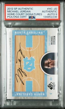 2012 #HC-JO Michael Jordan PSA SP Authentic Home Court Signatures