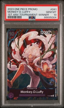 2023 #041 Monkey D. Luffy PSA 10 One Piece Promos