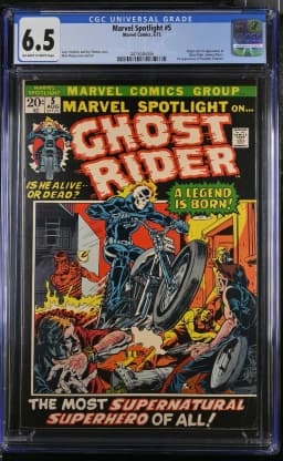 1972 #NA 1972 Marvel Spotlight #5 CGC 6.5 Marvel Comics CGC 6.5