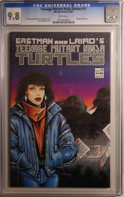 1987 #NA 1987 Teenage Mutant Ninja Turtles #11 CGC 9.8 Mirage Studios CGC 9.8