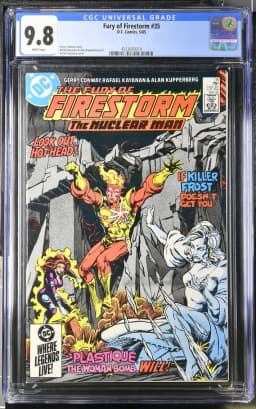 1985 Fury of Firestorm #35 CGC 9.8 DC Comics