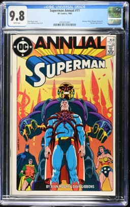 1985 Superman Annual #11 CGC 9.8 DC Comics