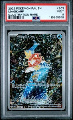 2023 #203 Magikarp PSA 9 Pal EN-Paldea Evolved