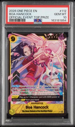 2026 #112 Boa Hancock PSA 10 One Piece Promos