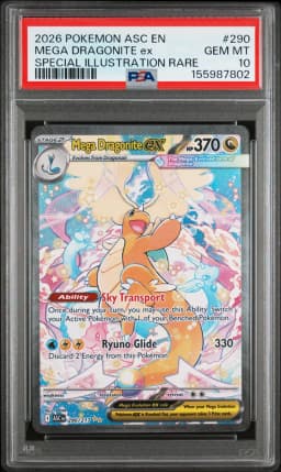 2026 #290 Mega Dragonite EX PSA 10 Asc EN-Ascended Heroes