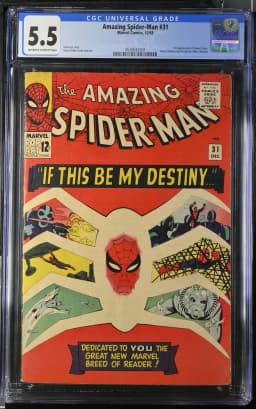 1965 Amazing Spider-Man #31 CGC 5.5 Marvel Comics