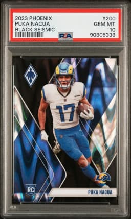 2023 #200 Puka Nacua PSA 10 Panini Phoenix