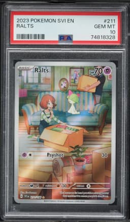 2023 #211 Ralts PSA 10 Svi EN-Scarlet & Violet Pokemon