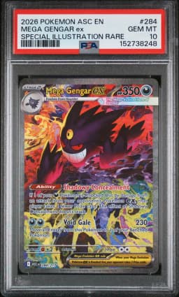 2026 #284 Mega Gengar EX PSA 10 Asc EN-Ascended Heroes
