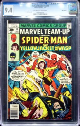 1977 Marvel Team-Up #59 CGC 9.4 Marvel Comics