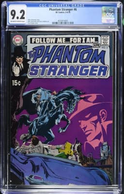 1970 Phantom Stranger #6 CGC 9.2 DC Comics