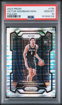 2023 #136 Victor Wembanyama PSA 10 Panini Prizm