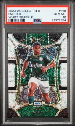 2023 #158 Endrick PSA 10 Panini Select FIFA