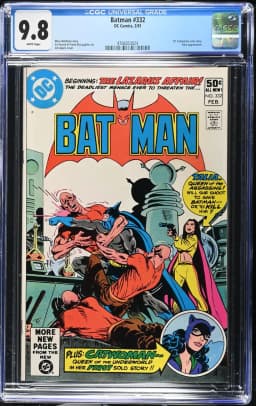 1981 Batman #332 CGC 9.8 DC Comics