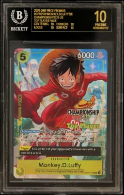 2025 #109 Monkey.D.Luffy SR/(Championships 25-26 Top Player Pack)