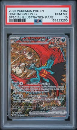 2025 #162 Roaring Moon EX PSA 10 Pre EN-Prismatic Evolutions