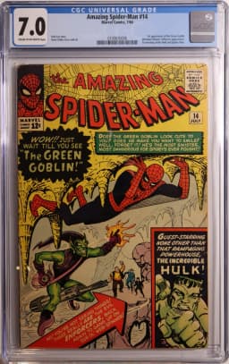 1964 #NA 1969 Amazing Spider-Man #14 CGC 7.0 Marvel Comics CGC 7