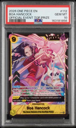 2026 #112 Boa Hancock PSA 10 One Piece Promos