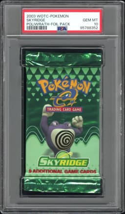2003 #NA Foil Pack PSA 10 Wotc- Skyridge Foil Pack