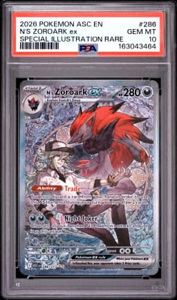 2026 #286 N's Zoroark EX PSA 10 Asc EN-Ascended Heroes