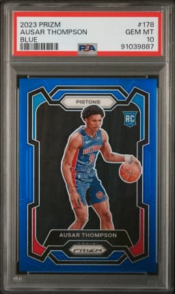2023 #178 Ausar Thompson PSA 10 Panini Prizm