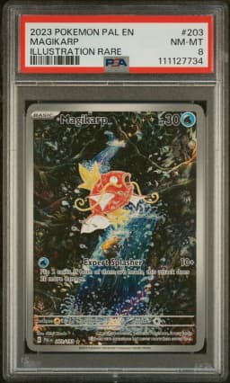 2023 #203 Magikarp PSA 8 Pal EN-Paldea Evolved