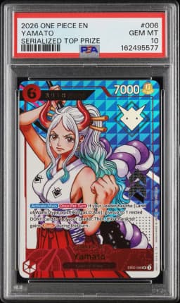 2026 #006 Yamato PSA 10 One Piece Promos