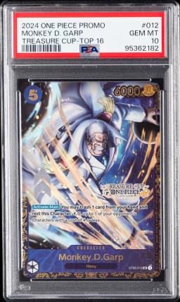 2024 #012 Monkey D. Garp PSA 10 Promos One Piece